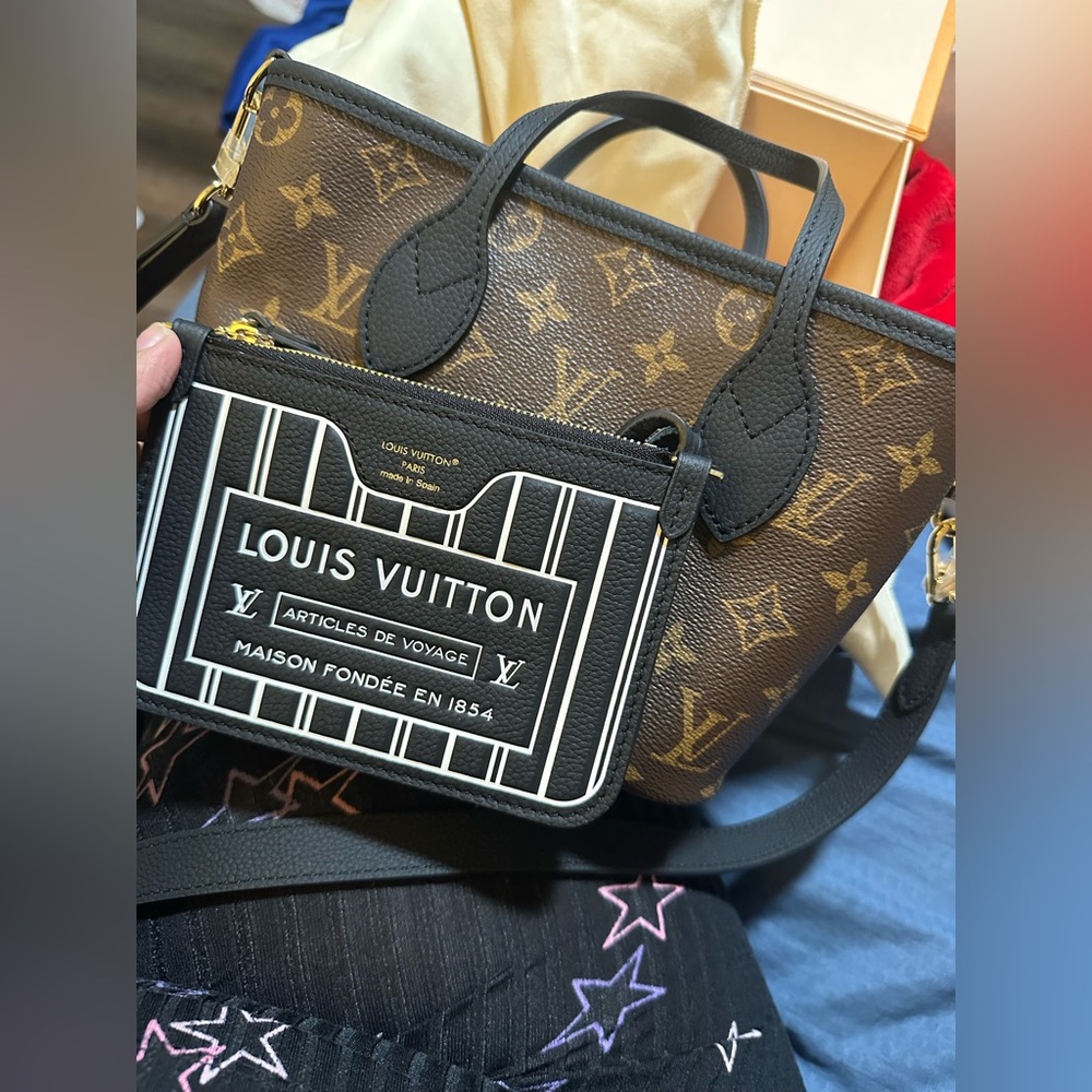 🎈Sold🎈Louis Vuitton Neverfull inside out bb black